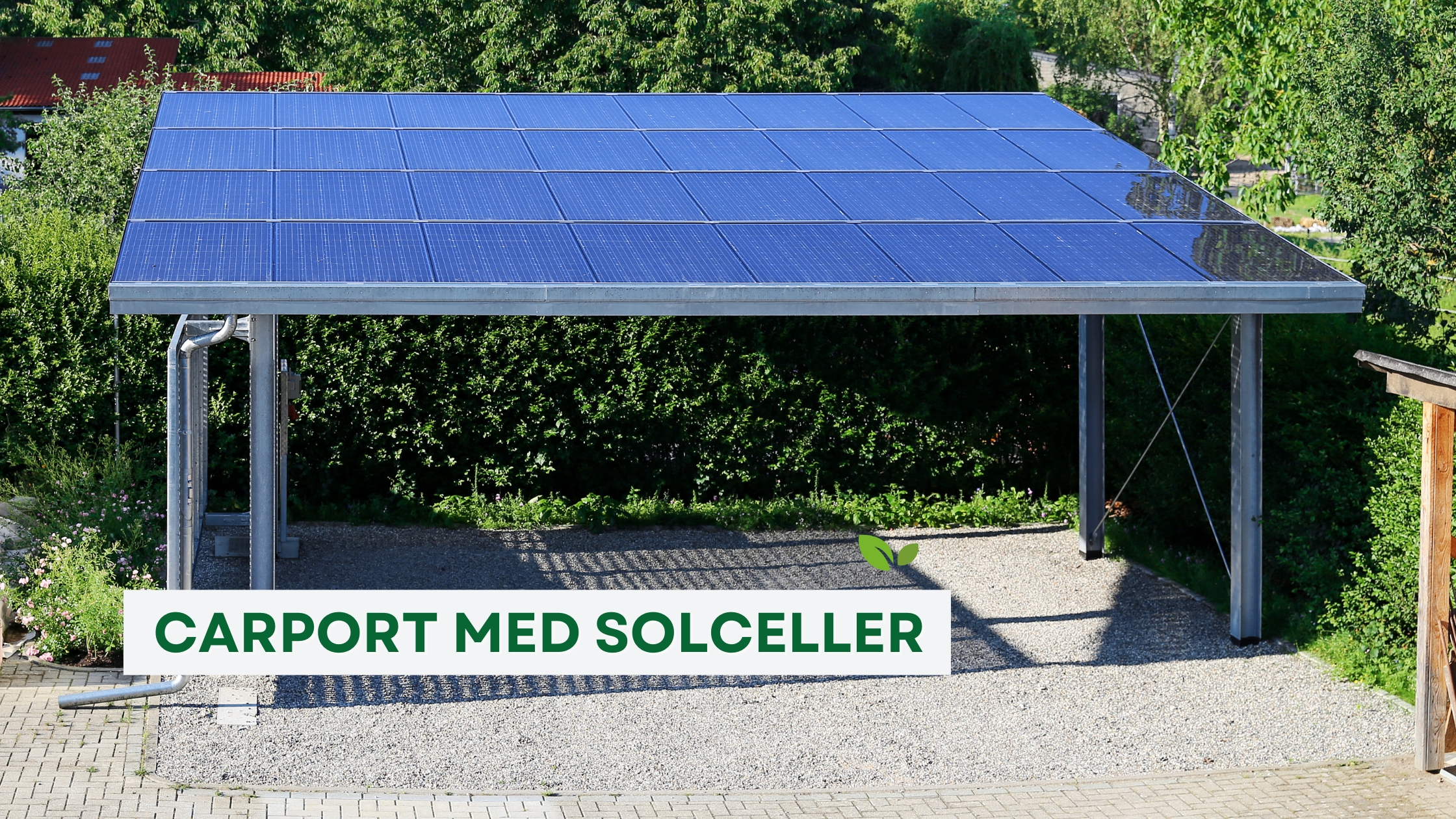 carport med solceller