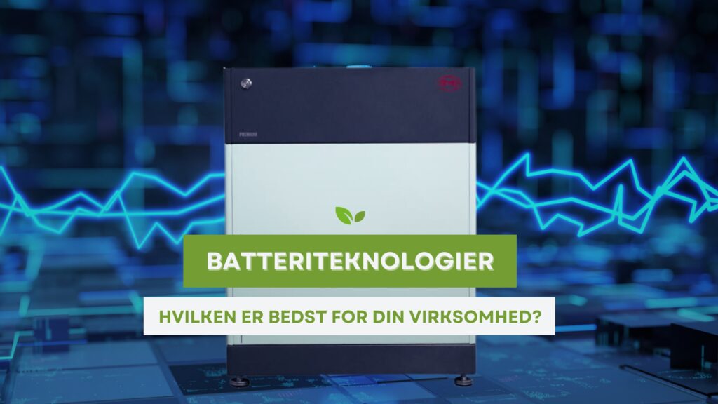 batteri solceller virksomhed