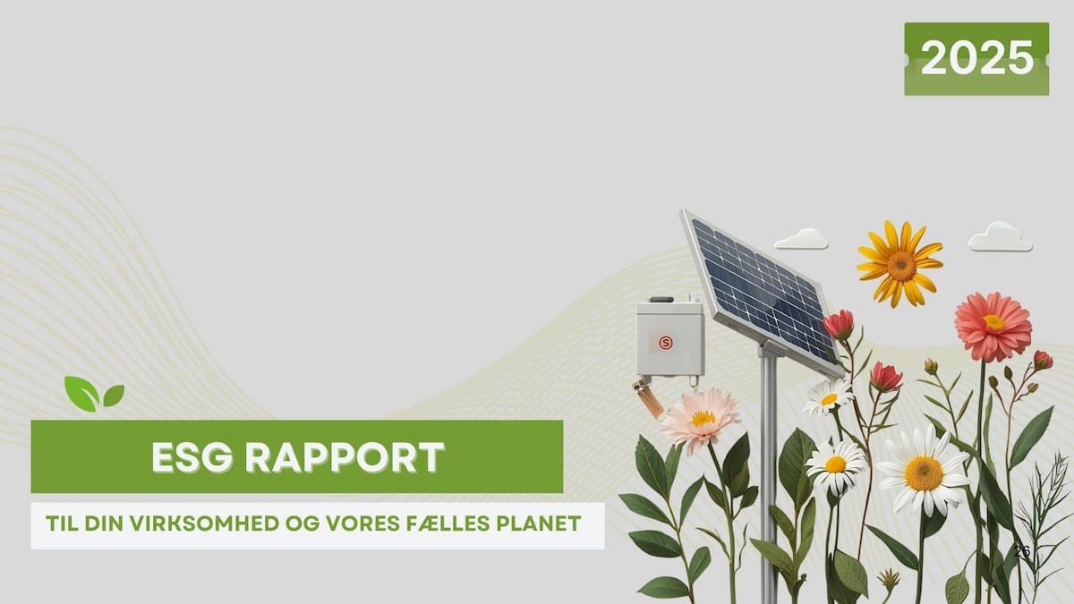 2025 esg rapport Risskov Teknik og Solar